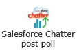 Chatter post poll